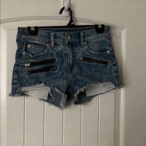 American Eagle Shorts With Zippers size 4